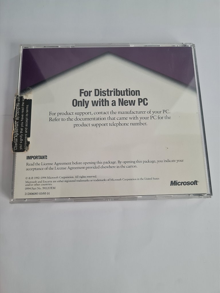 Jogo para PC Microsoft Encarta 95 Original – imagem 3