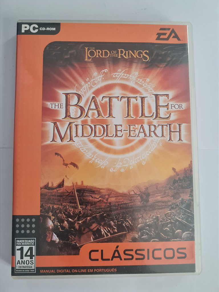 Jogo para PCThe Lord of the Rings: The Battle for Middle-earth Original