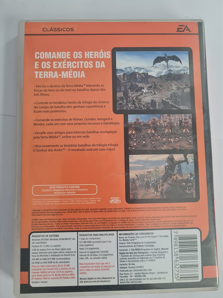 Jogo para PCThe Lord of the Rings: The Battle for Middle-earth Original – imagem 2