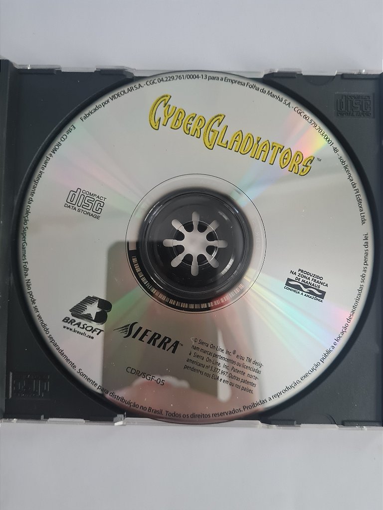 Jogo para PC SuperGames Folha  CyberGladiators Original – imagem 2