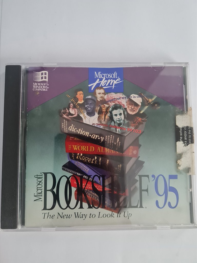 Jogo para PC Microsoft Bookshelf 95 Original
