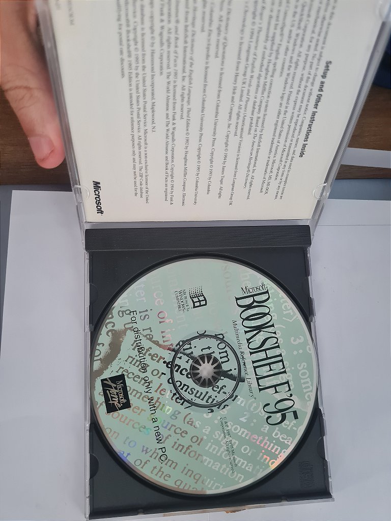 Jogo para PC Microsoft Bookshelf 95 Original – imagem 2