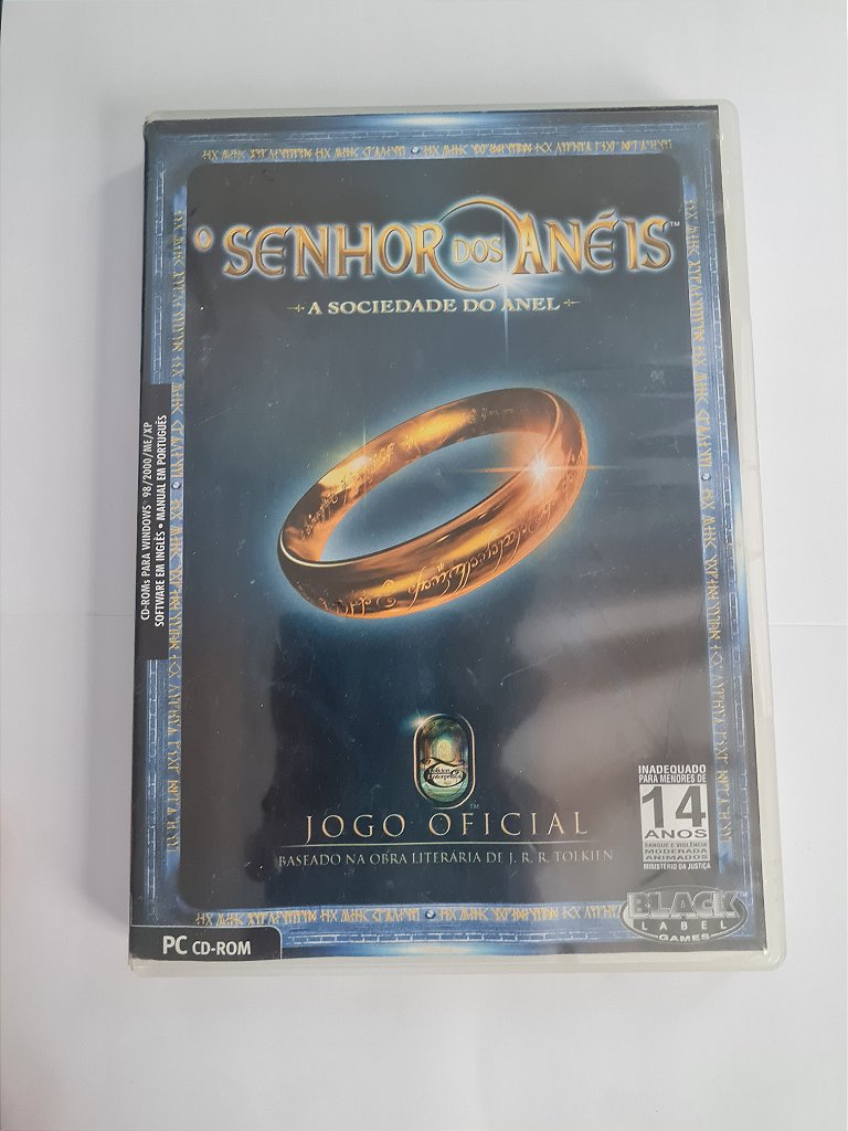 Jogo para PC Senhor dos Anéis: A Sociedade do Anel Original