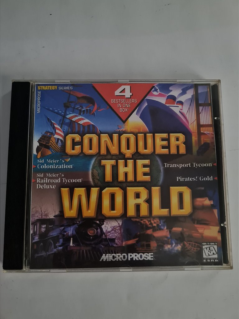 Jogo para PC Conquer the World (Microprose) Original