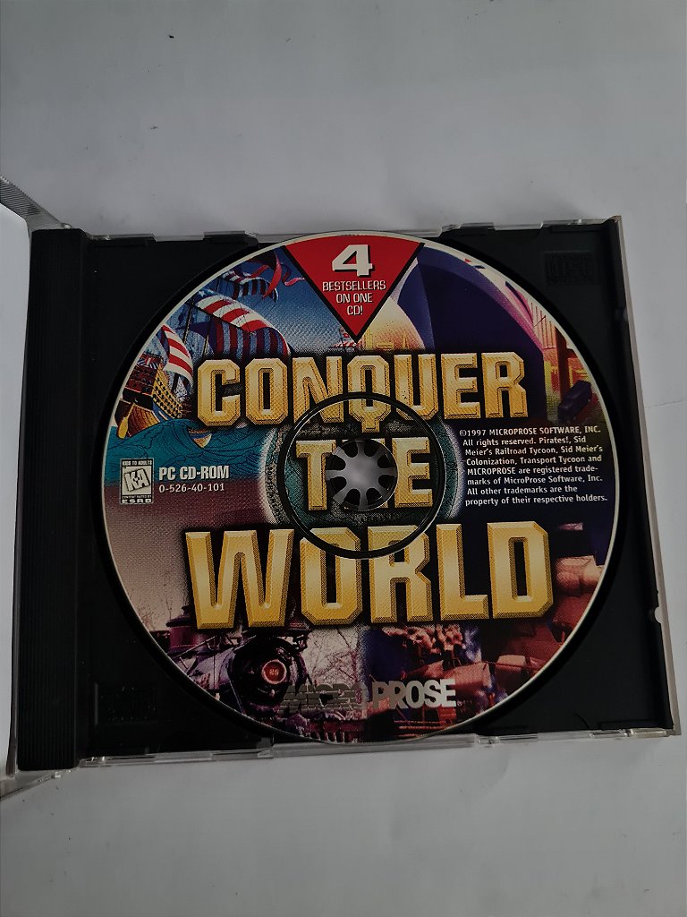 Jogo para PC Conquer the World (Microprose) Original – imagem 2