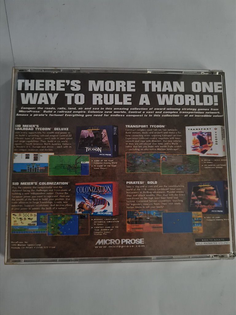 Jogo para PC Conquer the World (Microprose) Original – imagem 3
