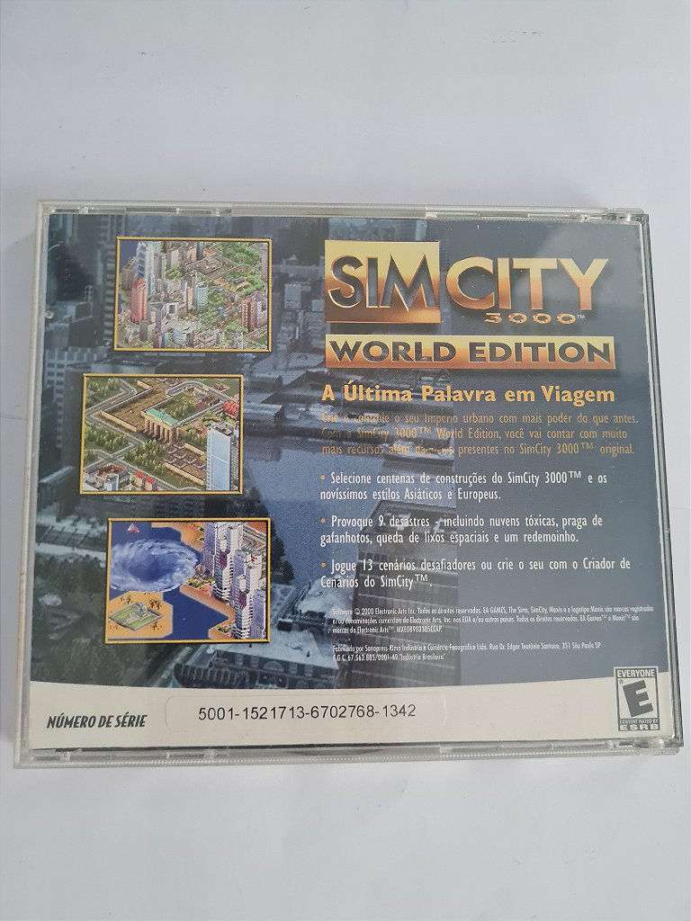 Jogo para PC SimCity 3000 Original – imagem 3
