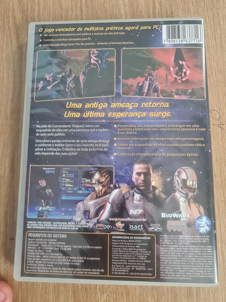 Jogo para PC Mass Effect Original – imagem 3