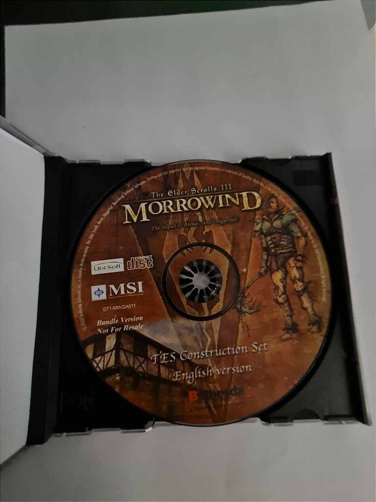 Jogo para PC Elder Scrolls 3 Morrowind Original – imagem 2