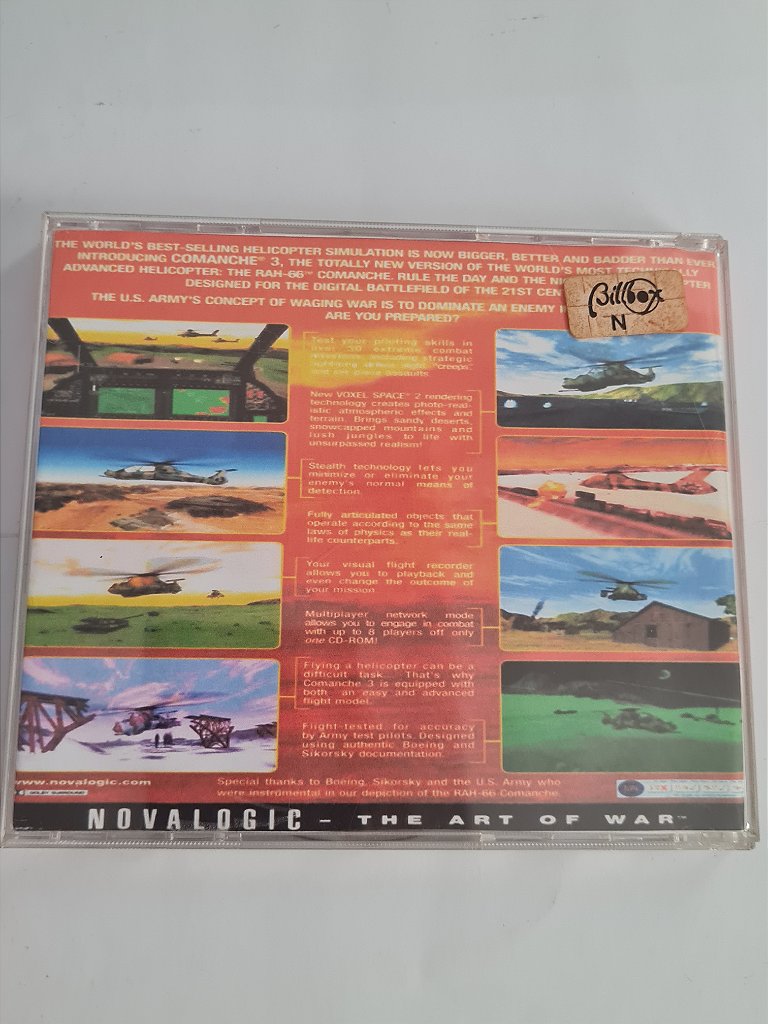 Jogo para PC Commanche 3 Original – imagem 3