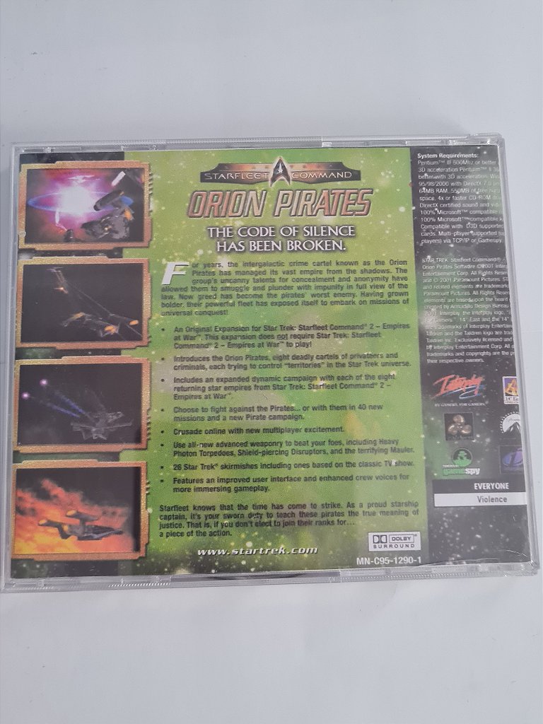 Jogo para PC Orion Pirates Starfleet Command PC Original – imagem 3