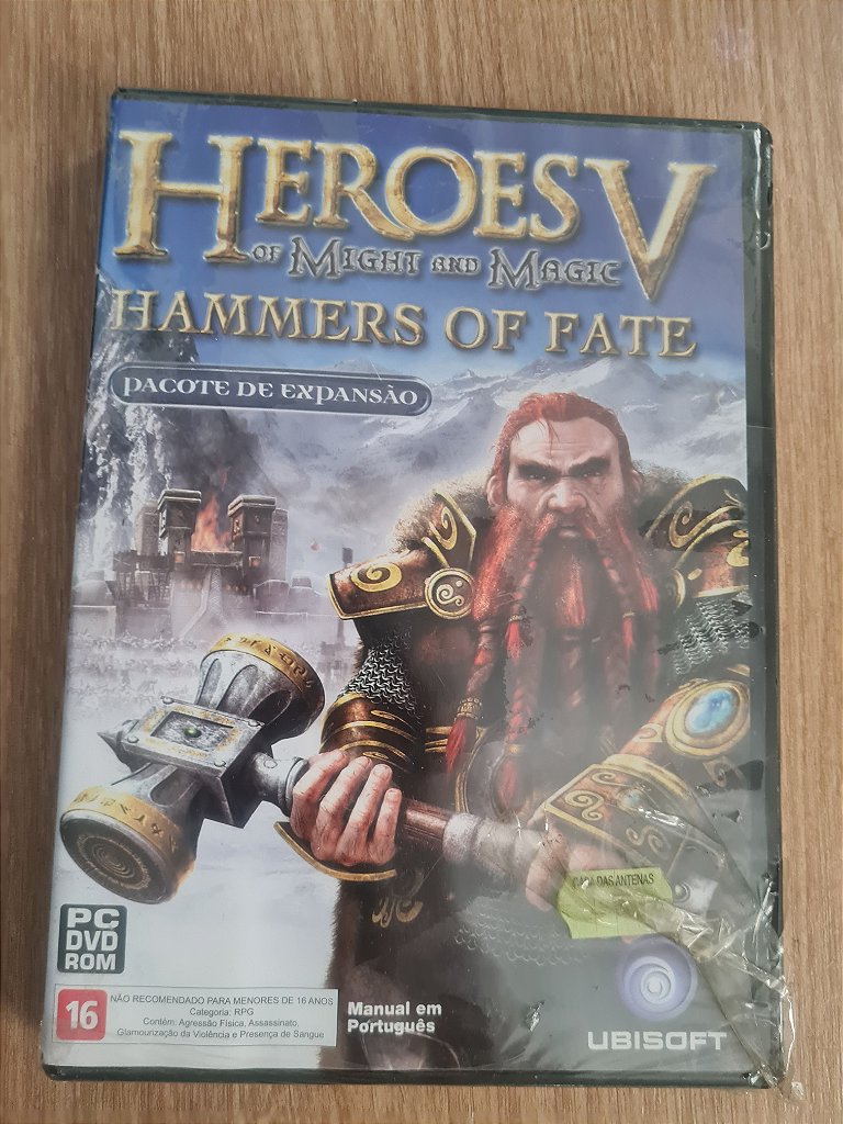 Jogo para PC Heroes of Might and Magic V Lacrado Original