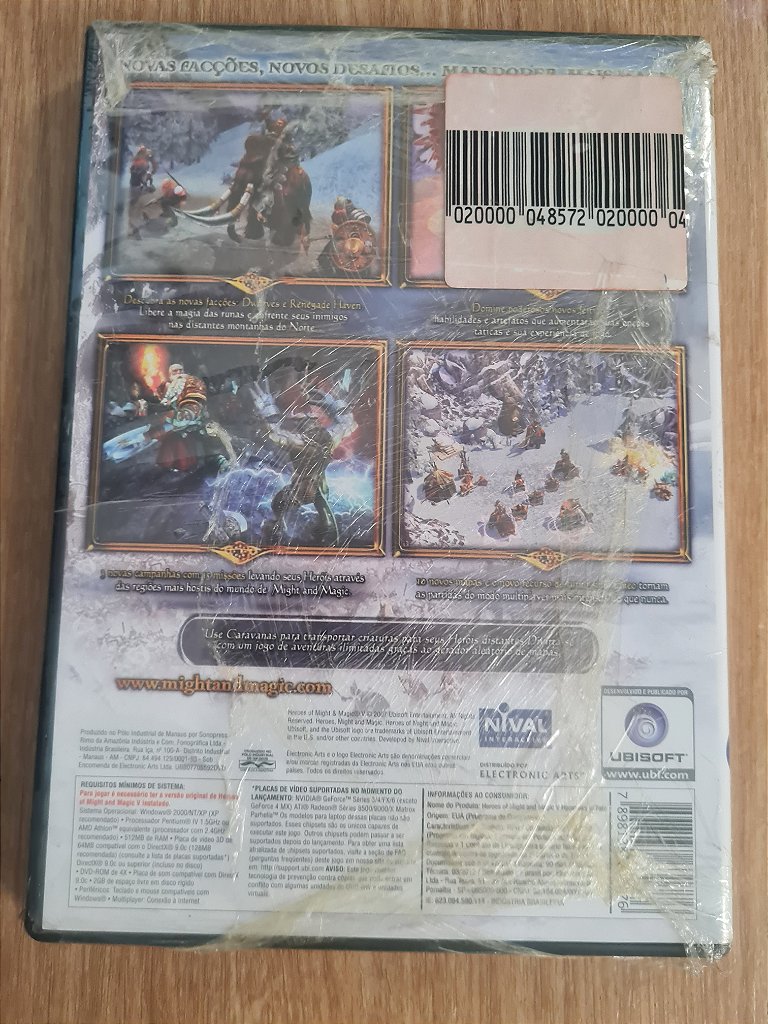 Jogo para PC Heroes of Might and Magic V Lacrado Original – imagem 2