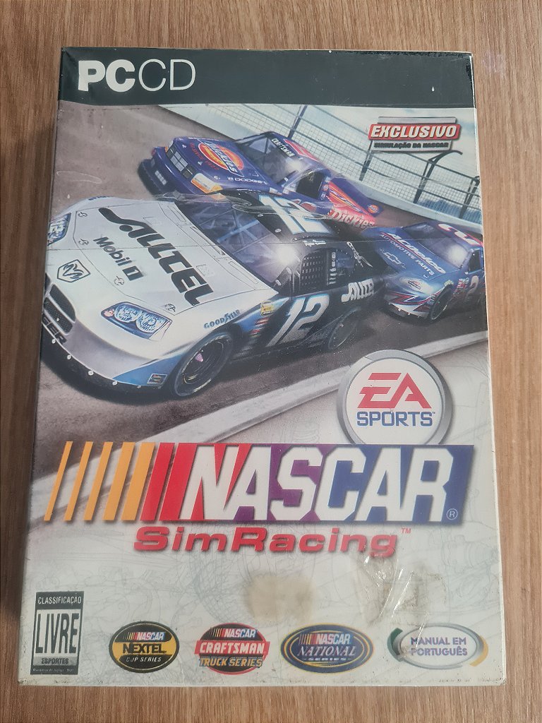 Jogo para PC NASCAR SimRacing LACRADO Original