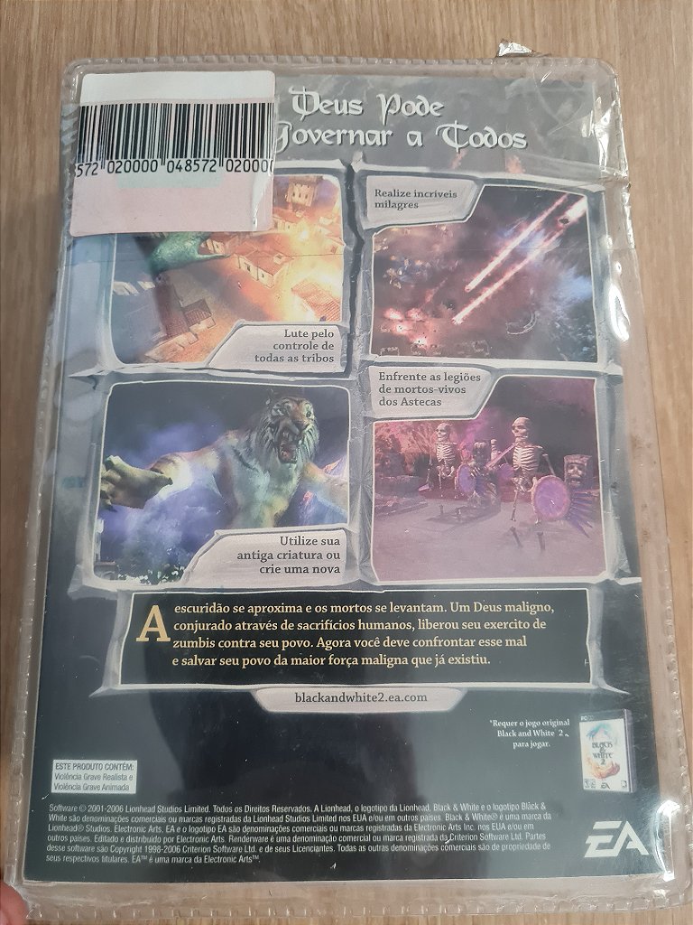 Jogo para PC Black & White 2 Battle of Gods LACRADO Original – imagem 3