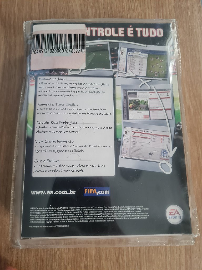 Jogo para PC FIFA Manager 07 LACRADO Original – imagem 3