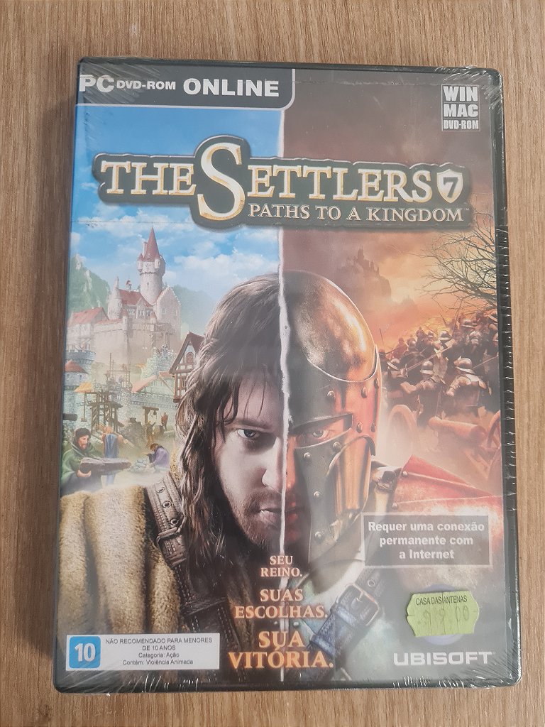 Jogo para PC The Settlers 7 Paths to Kingdom LACRAD Original