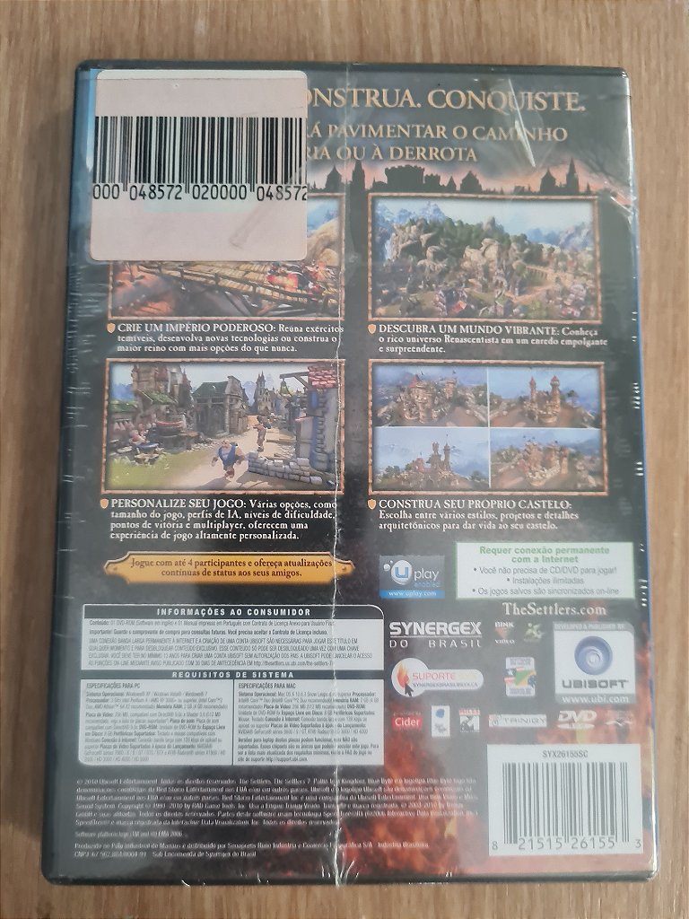 Jogo para PC The Settlers 7 Paths to Kingdom LACRAD Original – imagem 2