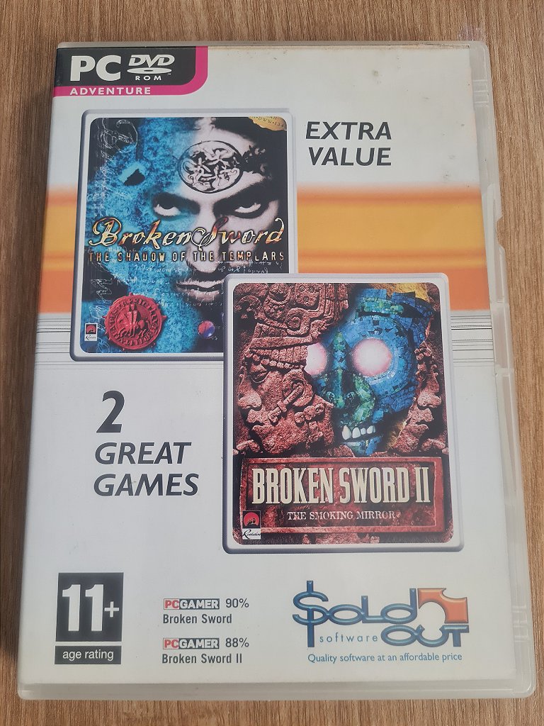 Jogo para PC Broken Sword (1 e 2) Original