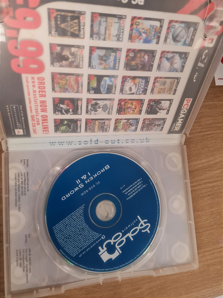 Jogo para PC Broken Sword (1 e 2) Original – imagem 2