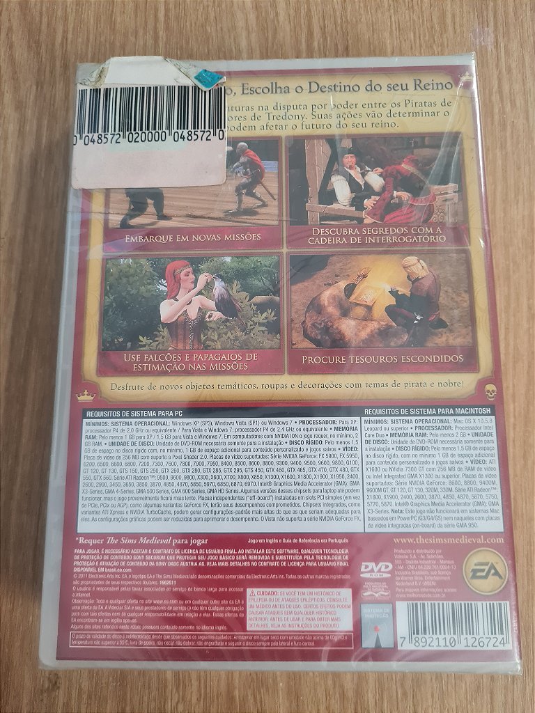 Jogo para PC The Sims Medieval Lacrado Original – imagem 2