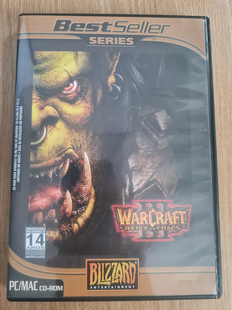 Jogo para PC Warcraft III: Reign of Chaos Original