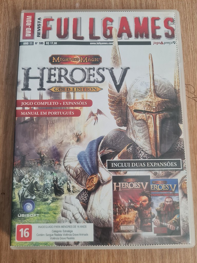 Jogo para PC Might & Magic Heroes V Gold Edition Original