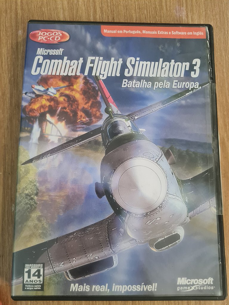 Jogo para PC Microsoft Combat Flight Simulator 3 Original