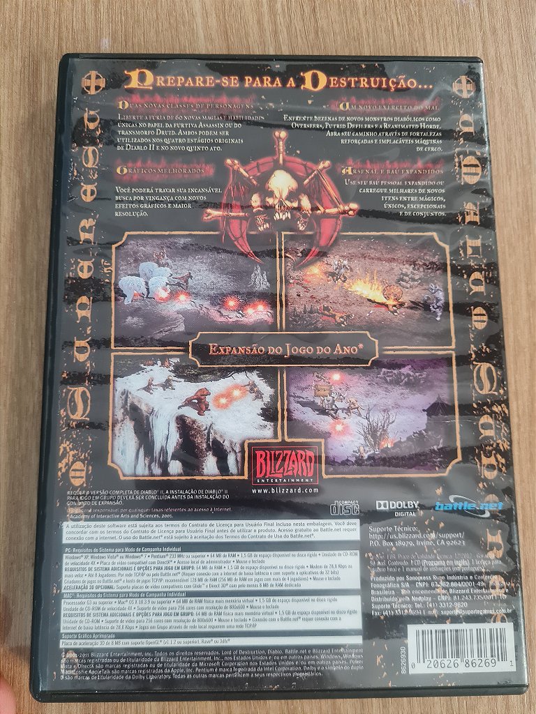 Jogo para PC Diablo 2 Lord of Destruction Original – imagem 3