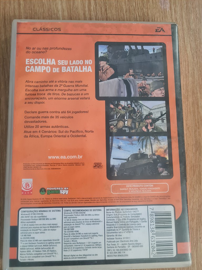 Jogo para PC Battlefield 1942 Lacrado Original – imagem 3