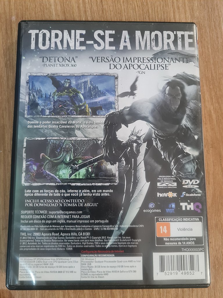 Jogo para PC Darksiders II Edição Limitada Original – imagem 3