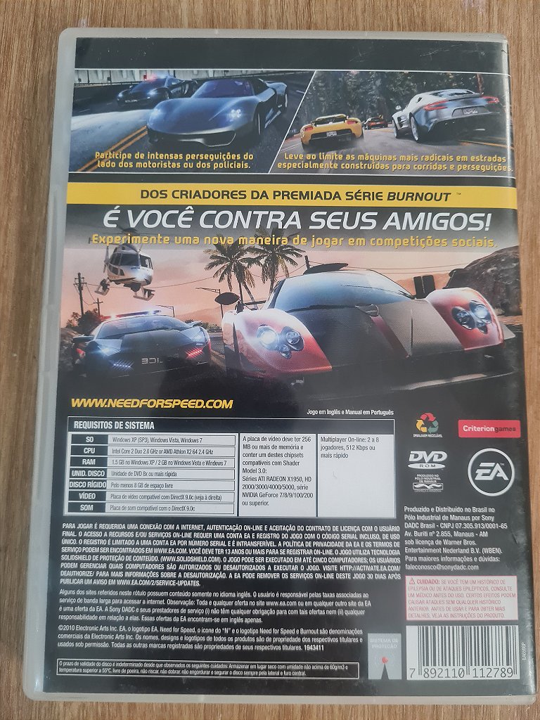 Jogo para PC Need for Speed Hot Pursuit Original – imagem 3
