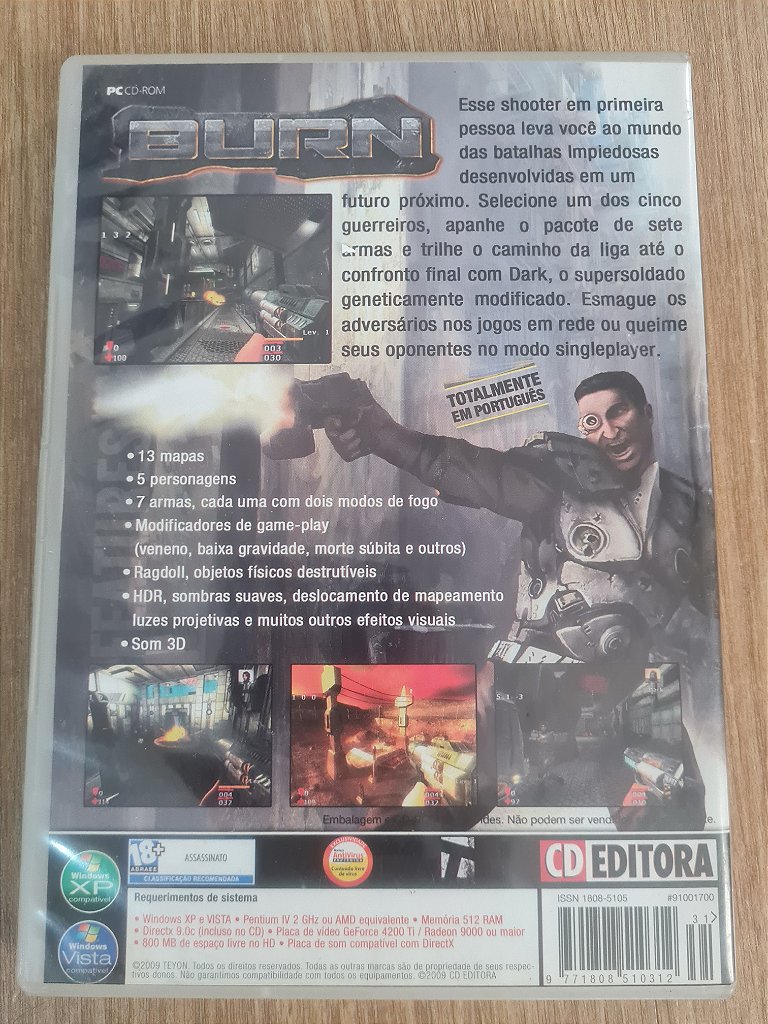 Jogo para PC Burn Original – imagem 3