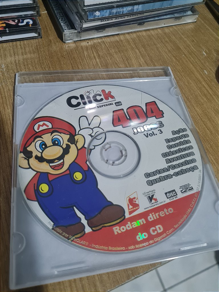 Jogo para PC Click Especial 404 Jogos Vol. 3 Original
