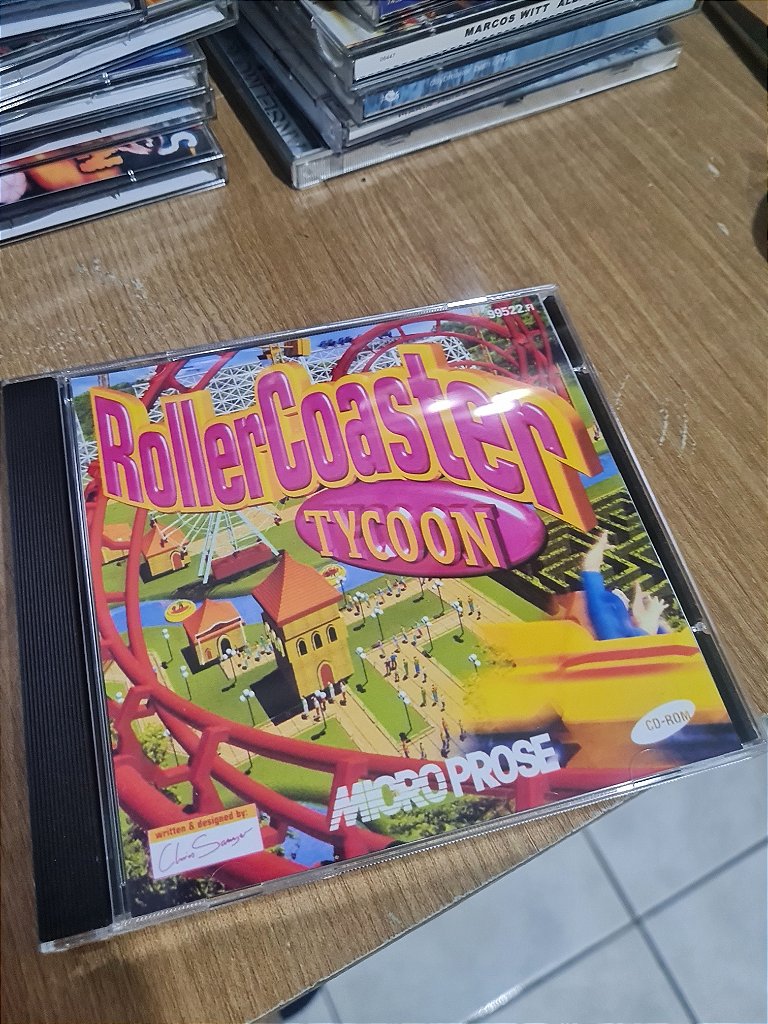 Jogo para PC RollerCoaster Tycoon BR Original