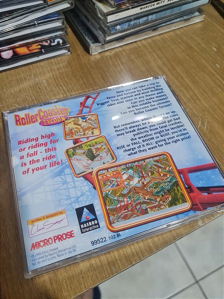 Jogo para PC RollerCoaster Tycoon BR Original – imagem 3