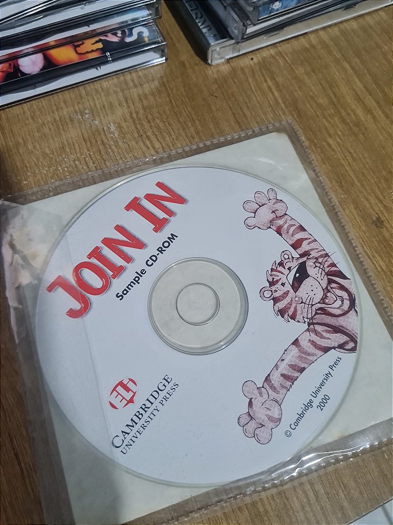 Jogo para PC Join In Sample Cambridge CD-ROM Original