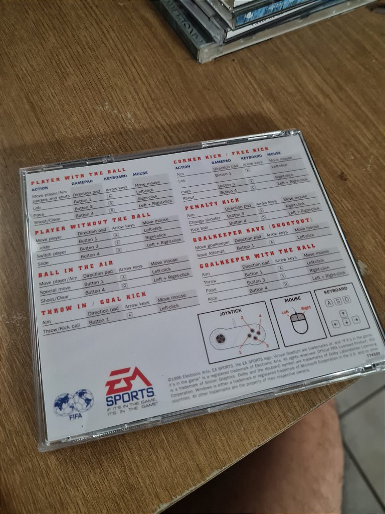 Jogo para PC FIFA 97 Soccer Original – imagem 3