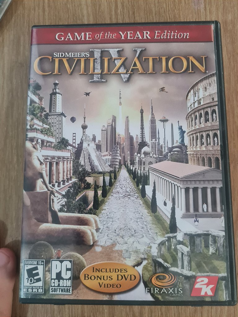 Jogo para PC Sid Meiers Civilization IV Original