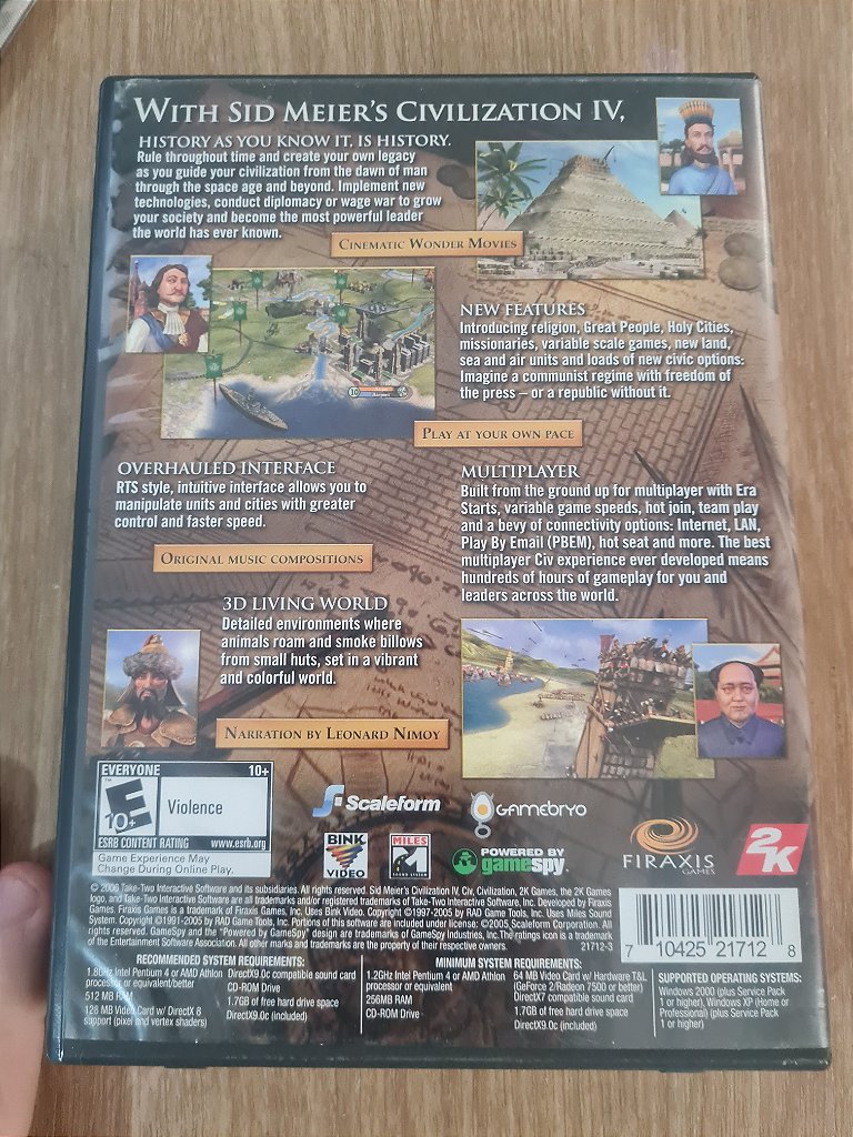 Jogo para PC Sid Meiers Civilization IV Original – imagem 3