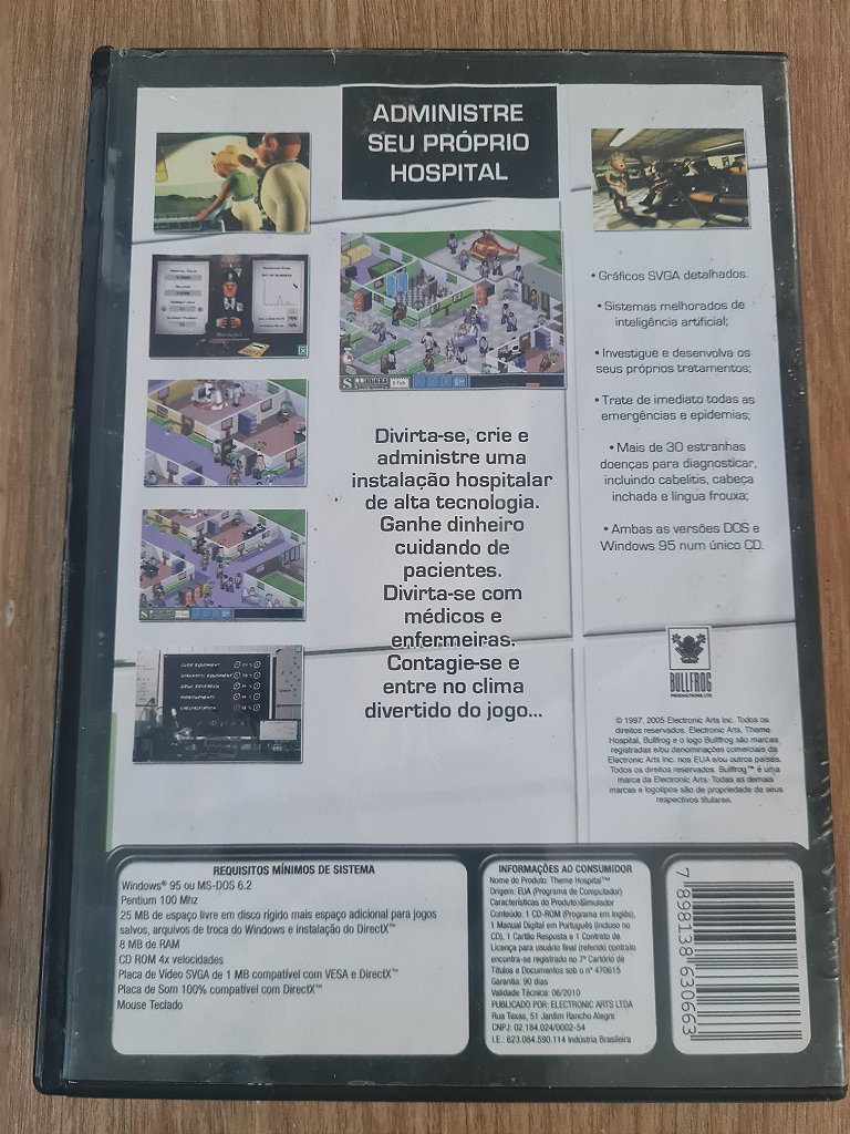Jogo para PC Theme Hospital Original – imagem 3