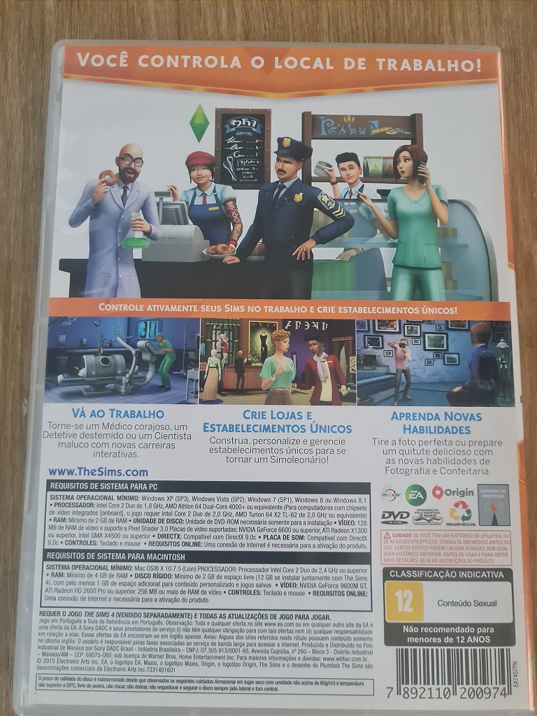 Jogo para PC The Sims 4: Ao Trabalho Original – imagem 3