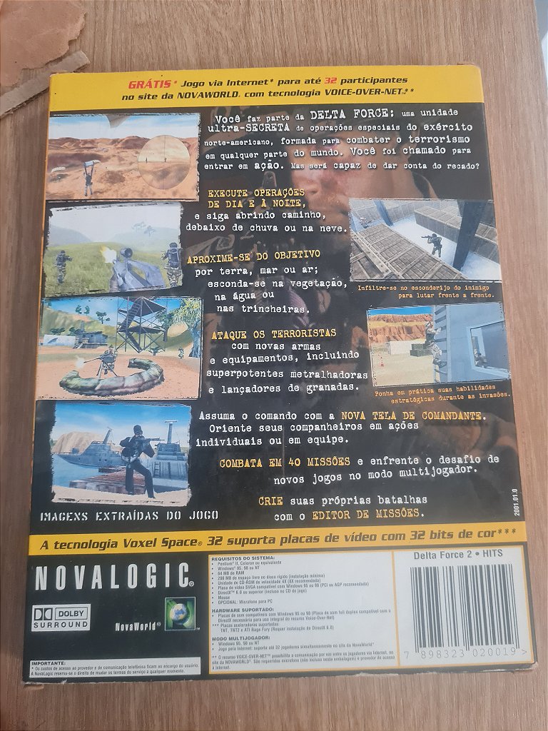 Jogo para PC Delta Force 2 Box Original – imagem 3