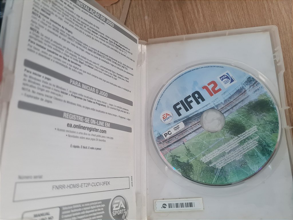 Jogo para PC FIFA 12 Original – imagem 2