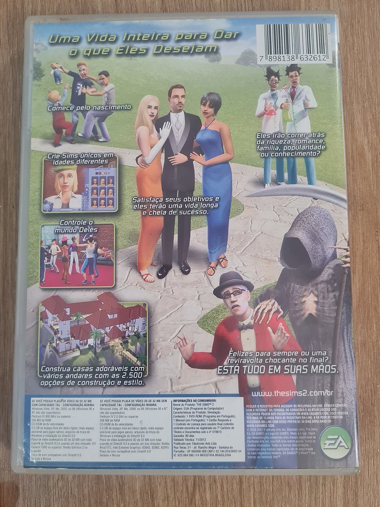 Jogo para PC The Sims 2 com Manual Original – imagem 3