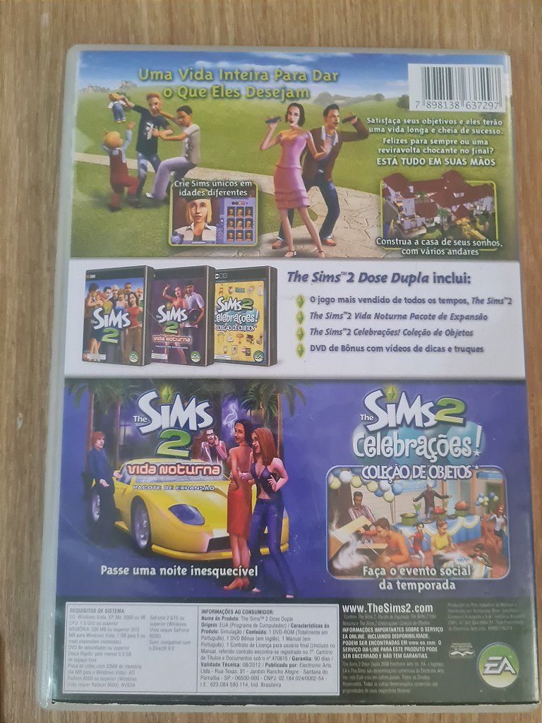 Jogo para PC The Sims 2: Dose Dupla Original – imagem 3