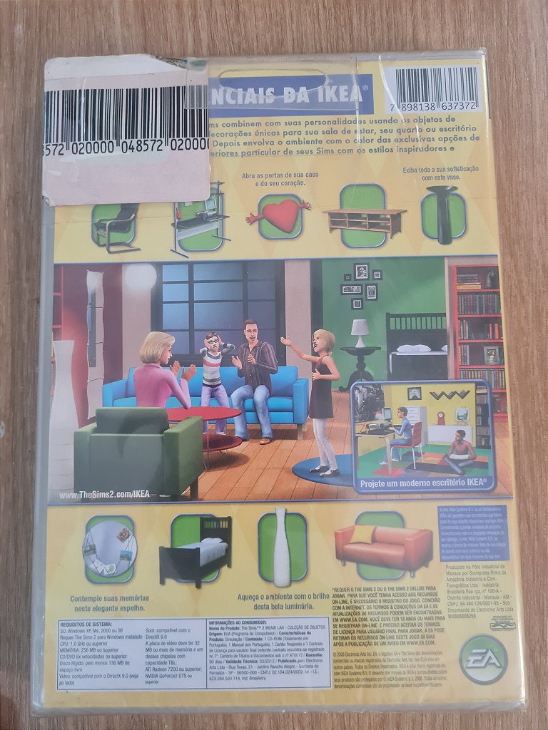Jogo para PC The Sims 2 Lar IKEA Coleção Lacrado Original – imagem 2
