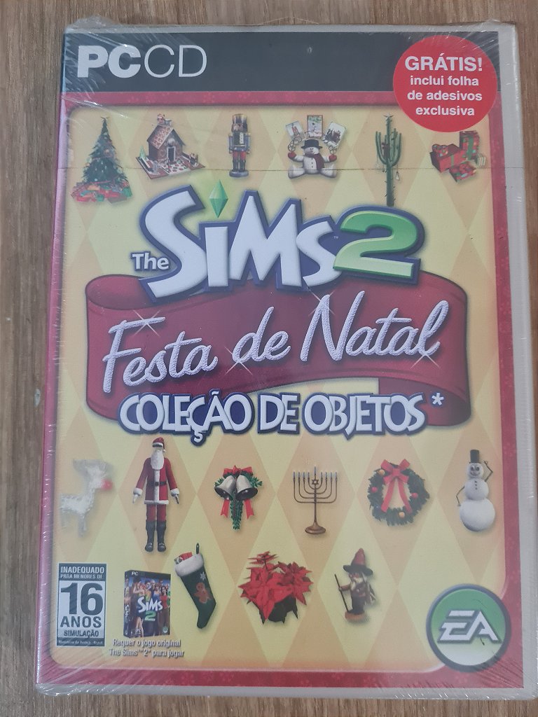 Jogo para PC The Sims 2: Festa de Natal Lacrado Original