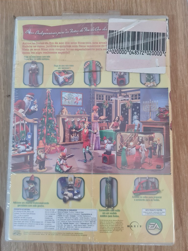 Jogo para PC The Sims 2: Festa de Natal Lacrado Original – imagem 2