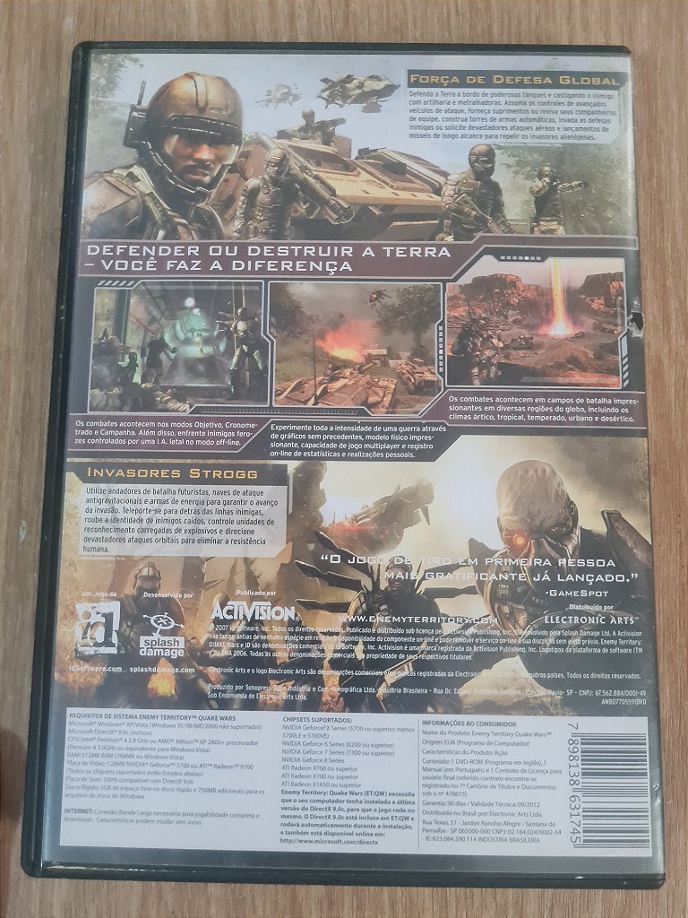 Jogo para PC Enemy Territory: Quake Wars Original – imagem 3